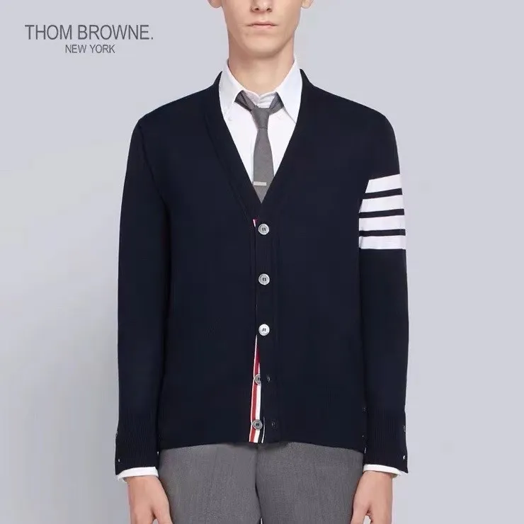 ：M 04 （TBClassic ） THOM BROWNE .TBClassic Breathable Same Style ：White/Navy Blue /Gray/ Blue Size：1/2/3/4